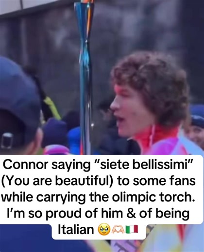WE LOVE A POLYGLOT KING 👑 | ig: alsglam #heatedrivalry #connorstorrie #connorstorrieinitaly #connorstorriespeakingitalian #connorstorrietorchbearer