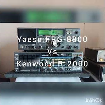 Yaesu FRG-8800 vs Kenwood R-2000