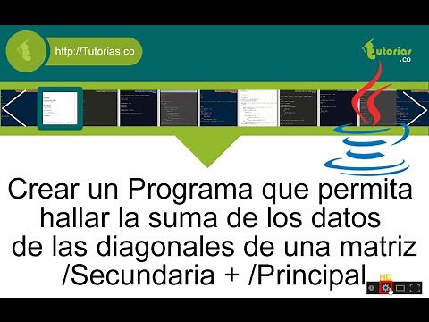 arrays – java (suma datos diagonales matriz)