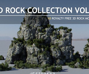 ArtStation - 3D Rock Collection vol.6 | Resources