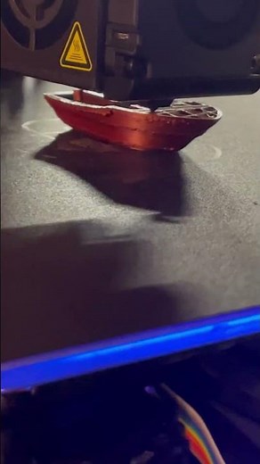 Benchy to diagnose the 3D printer! #3D printer #benchy #tugboat