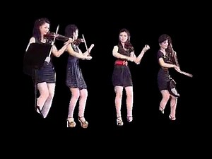 MORANBONG BAND - North Korean female orchestra. Canal Cecilgonzalez