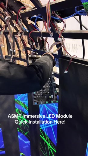 Check our ASMR Immersive LED Module Quick Installation Here! See how only magnets work! #kineticscreen #led #leddisplay #leddisplayscreen #leddisplayfactory #displayscreen #eventplanning #creativescreen #creativesolutions #onestopsolution #advertising #2025 #2025tech #viraltiktok #advertisingsolutions #eventplanning #rentalscreen #rentaldisplay #asmrsounds