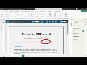 PDF Viewer visual in Power BI