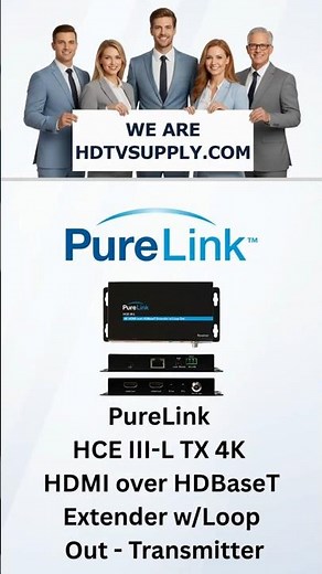 PureLink HCE III-L TX 4K HDMI over HDBaseT Extender w/Loop Out - Transmitter