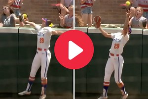 Katie Kistler's "Juggling Catch" Stole a Home Run From LSU