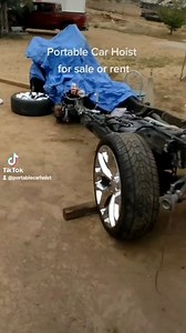 37 reactions | Swapping a bend frame | portable car hoist | Facebook