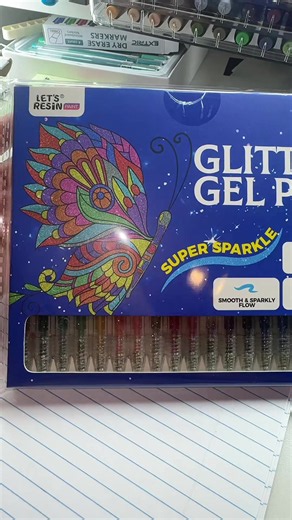 Glitter Gel Pens for Coloring: Smooth, Vibrant Sparkle