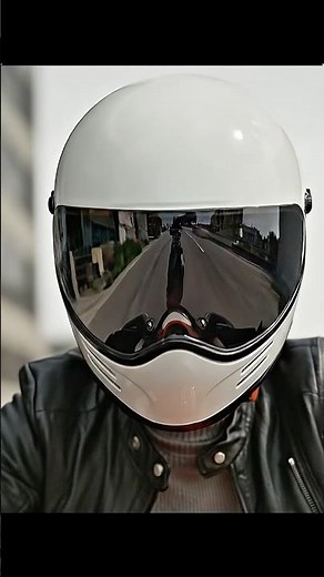 どんなスタイルにもマッチ#バイク女子 #ヘルメット #バイクライフ #レブル250 #原付 #インナーバイザー#gb350 #gpz400f #xsr900gp #インナーバイザー #ヘルメット