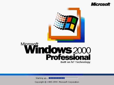 Hidden Windows 2000 Startup Sound! (OK Version)