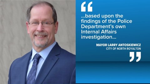 North Royalton moves to fire officer who filed whistleblower complaint against top police brass