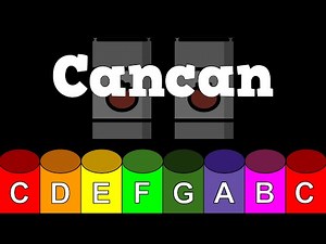 Cancan [Offenbach] - Boomwhacker Play Along