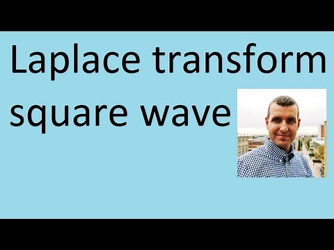 Laplace transform: square wave