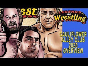 Dominic DeNucci Don Fargo Cauliflower Alley Club 2025 Overview Legends of Wrestling Filsinger Games