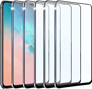 【6 Pack】 Designed for Samsung Galaxy S10e Screen Protector【9H Tempered Glass】 Full Coverage Film Compatible for Samsung S10e HD