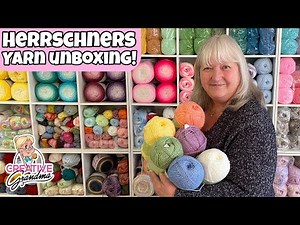 Herrschners Yarn UNBOXING - Let's get Inspired about Yarn! #herrschners