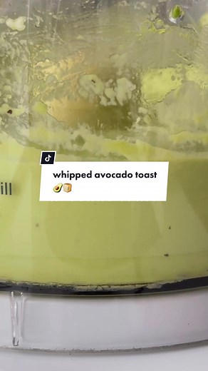 Whipped Avocado Toast with Cream Cheese Recipe