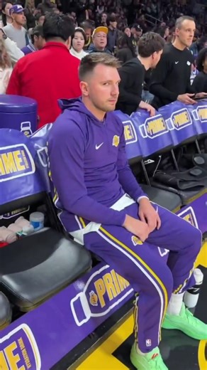 How many in a row can Luka Dončić make from the bench? 👀 | NBA