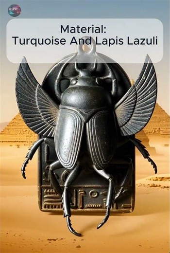 The Scarab Beetle Amulet Ancient Egyptians Carried For Protection #egypt #ancient #shorts