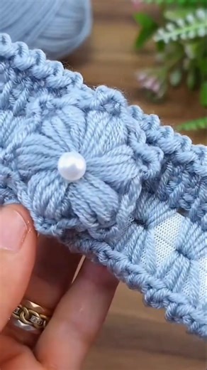 Beautiful Crochet Flower Headband 🌸 #shortvideo #knitting #youtubeshorts @MrBeast