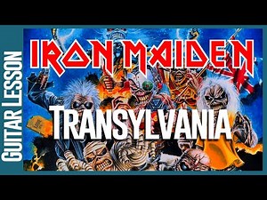 Iron Maiden - Transylvania - Guitar Lesson