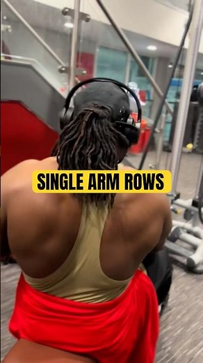 Single-Arm Cable RowsSlow pull. Full stretch. #backworkout #shorts #exercise #backday #viral