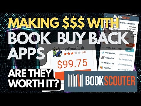 Profiting with book buyback apps: Is BookScouter (etc) worth it?