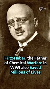 4.3K views | Yes, Fritz Haber's unhinged patriotism lead him to develop a weapon that caused terror in WWI, but to his credit, he also saved countless lives with the ammonia process.  | Cultura Colectiva + | Facebook
