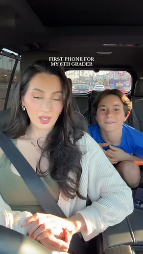 Feels like just yesterday he had a leap frog phone🥲 #momlife #firstphone #houserules | Max Areeg