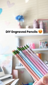 14K views · 65 reactions | ✏️✨ Personalized pencils? Yes, please!...