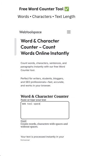 Writing an essay or blog? This word counter saves time ✍️#wordcounter #studenttools #bloggingtips