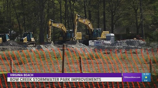 Virginia Beach golf course-turned stormwater park expected to be completed by 2030
