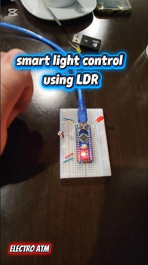Arduino Nano Automatic Light Using LDR | Beginner Friendly Project