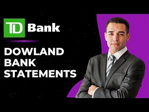 Download TD Bank statement | TD Bank Account Transaction Summary Statement Download into CSV / PDF