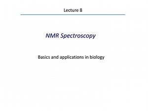 PPT - NMR Spectroscopy PowerPoint Presentation, free download - ID:3546913