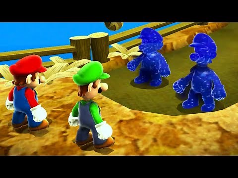 Super Mario Galaxy HD - All Cosmic Mario & Luigi Races