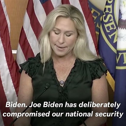 Marjorie Taylor Greene Announces Impeachment Articles Against Joe Biden