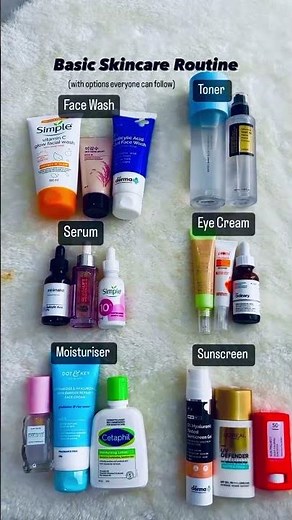Basic Skincare Routine for Glowing Skin (Beginner Friendly & Affordable) #beginnerskincare
