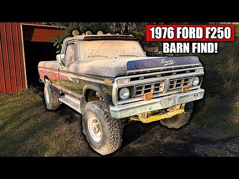 1976 Ford F250 Highboy FOUND ABANDONED In Barn For 18 YEARS! | Amazing Detailing Restoration!
