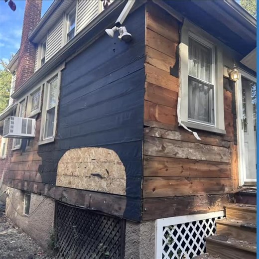 Check out this before and after of a siding replacement and why it is...