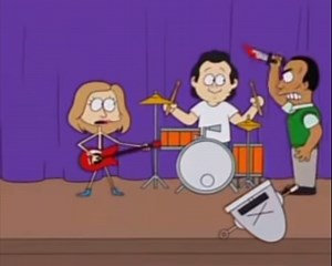 South Park parody on the Simpsons.