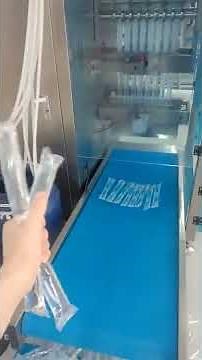Freeze pop packaging machine VFFS different flavour ice pop bagging 8 lanes