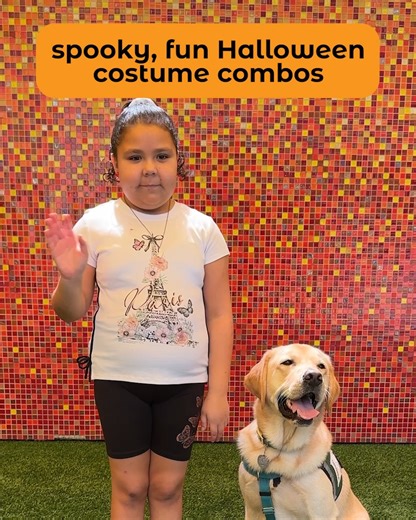 Some of the cutest boos come in twos. Which adorably scary pairing will you choose? 👻🐶 Use this coupon to save 10% on your costume at a participating Spirit Halloween location and 10% of your purchase will benefit Children’s Health: https://bit.ly/3ZktH21 | Children's Health