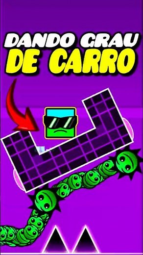 In this level, you DRIVE A CAR! #geometrydash #gd #games #shorts