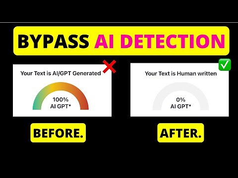 Bypass AI Detection: How to Humanize AI Text And Bypass AI Detectors [FREE]