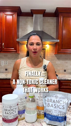 Everyone’s switching to non-toxic cleaning… but nothing ever works. This one does. Safe, powerful, and the only cleaner I trust in my home. Code DYNAMITE for 15% off your first order. Link in Bio on instagram #BranchBasics #NonToxicCleaning #CleanTok #ChristinaDynamite #ToxinFreeHome