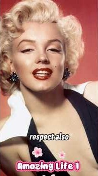 Marilyn Monroe’s Biggest Mistakes That Changed Her Life 😢 | Untold Story 💔#shorts #explore#short