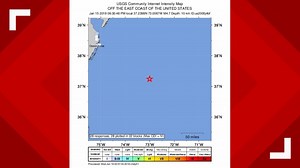 USGS reports 4.7 magnitude earthquake off Maryland coast