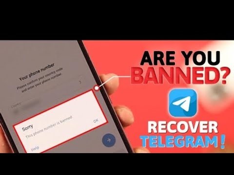 How to UNBAN Your Telegram Account FAST (100% Working!)/Recover Banned Telegram Account Easily