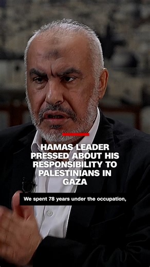 In a wide-ranging interview, CNN's Jeremy Diamond presses senior Hamas official, Ghazi Hamad, on his responsibility for Palestinians suffering in Gaza, and the tens of thousands killed following Hamas' attack on Israel on October 7, 2023. To read more from the interview: https://cnn.it/42RaNCO | CNN